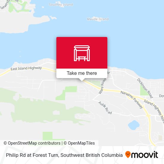 Philip Rd at Forest Turn map