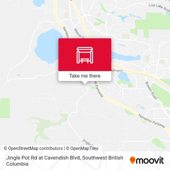Jingle Pot Rd at Cavendish Blvd plan
