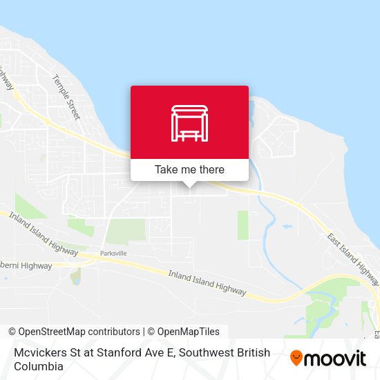 Mcvickers St at Stanford Ave E map