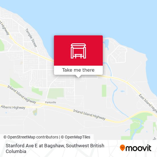 Stanford Ave E at Bagshaw map