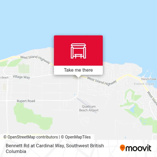 Bennett Rd at Cardinal Way map