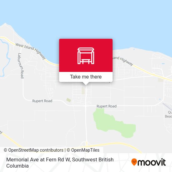 Memorial Ave at Fern Rd W plan