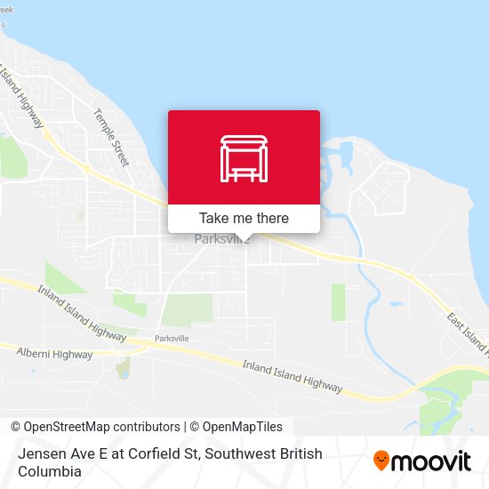 Jensen Ave E at Corfield St plan