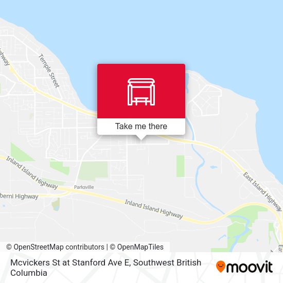 Mcvickers St at Stanford Ave E map