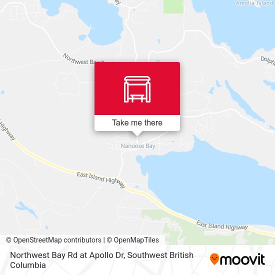 Northwest Bay Rd at Apollo Dr map