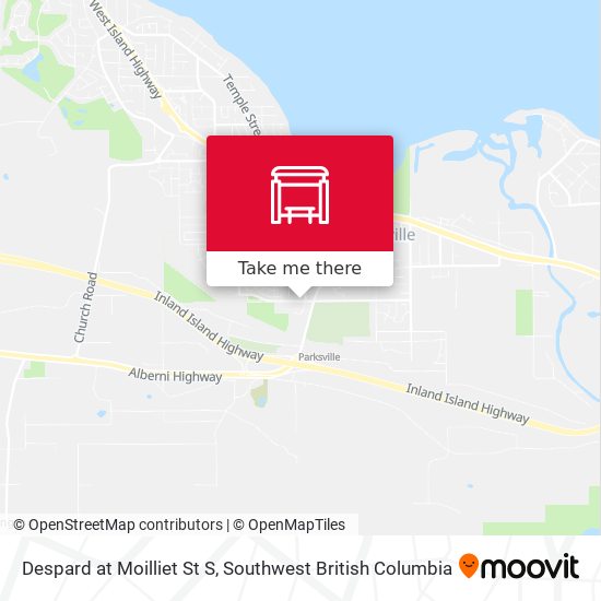 Despard at Moilliet St S map