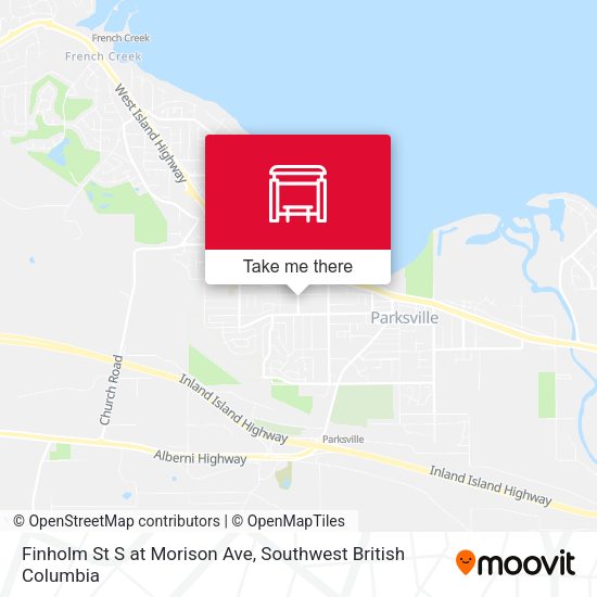 Finholm St S at Morison Ave plan