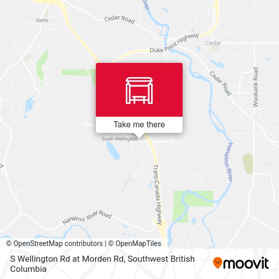 S Wellington Rd at Morden Rd map