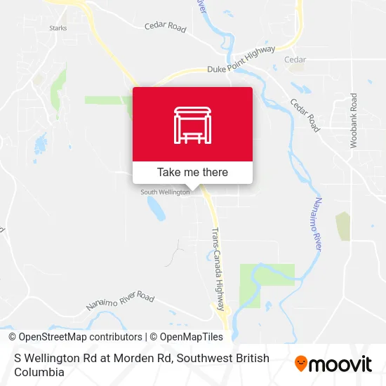 S Wellington Rd at Morden Rd map