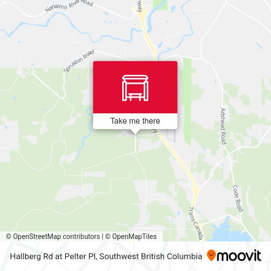 Hallberg Rd at Pelter Pl plan