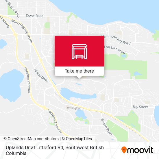 Uplands Dr at Littleford Rd map