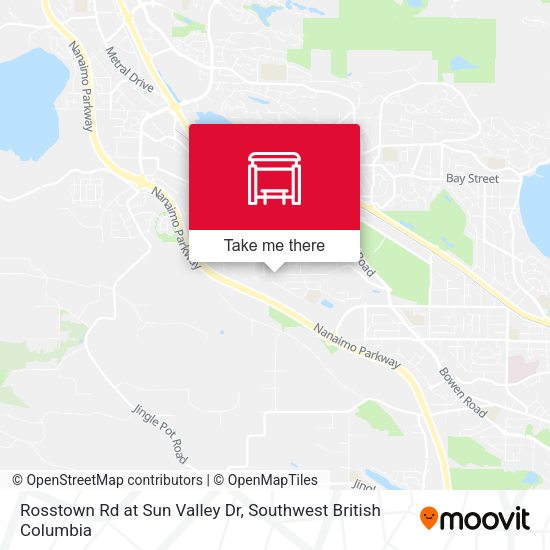 Rosstown Rd at Sun Valley Dr map