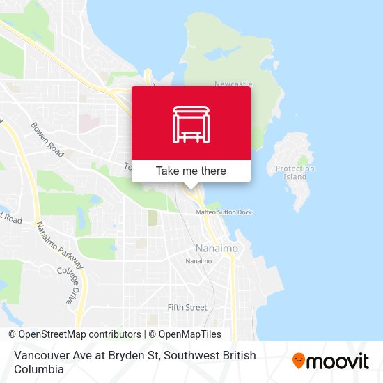Vancouver Ave at Bryden St map