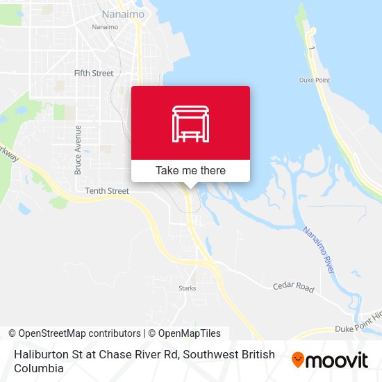 Haliburton St at Chase River Rd plan