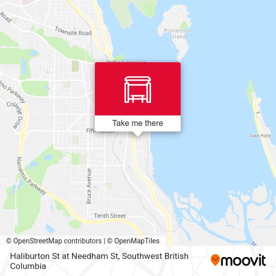 Haliburton St at Needham St map