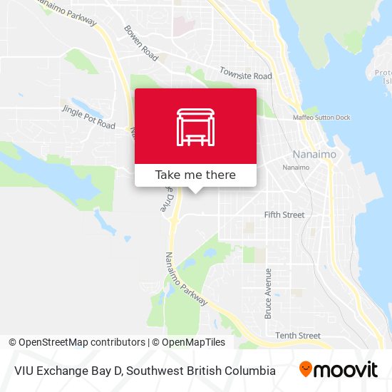 VIU Exchange Bay D map