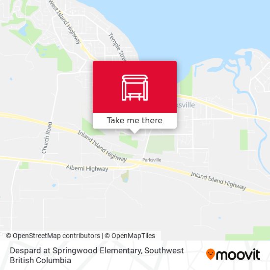 Despard at Springwood Elementary map