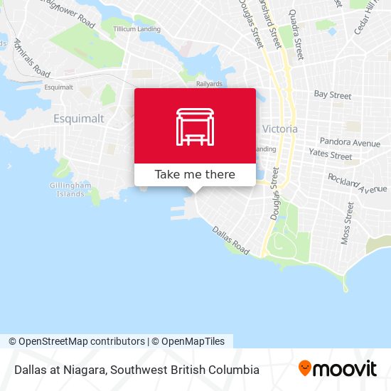 Dallas at Niagara map