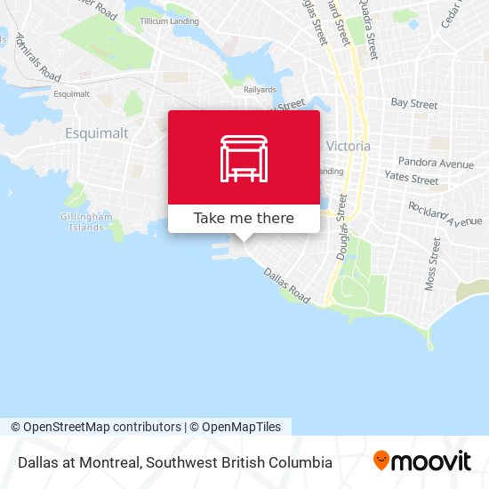 Dallas at Montreal map