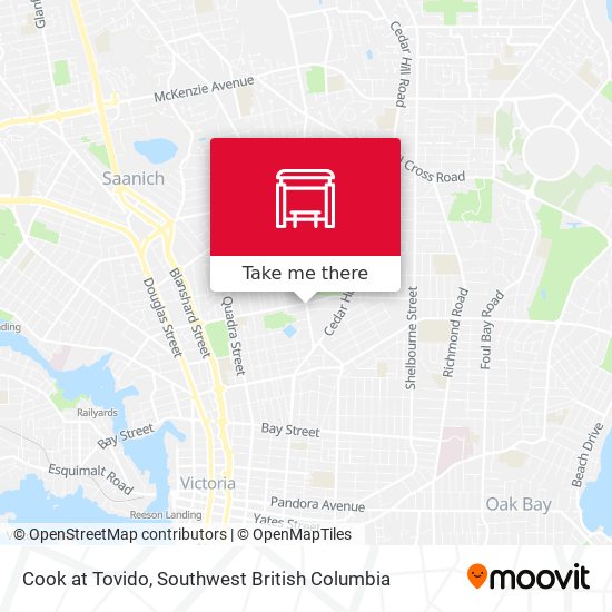 Cook at Tovido map