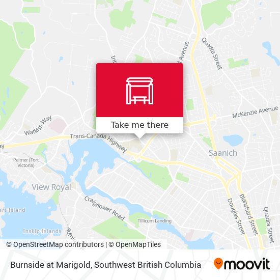 Burnside at Marigold map