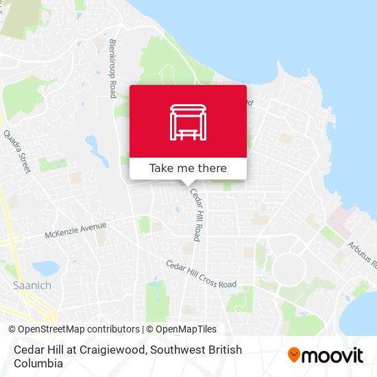 Cedar Hill at Craigiewood map