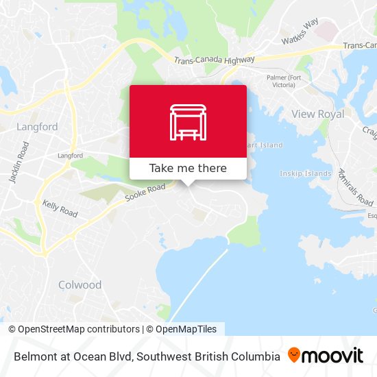 Belmont at Ocean Blvd map