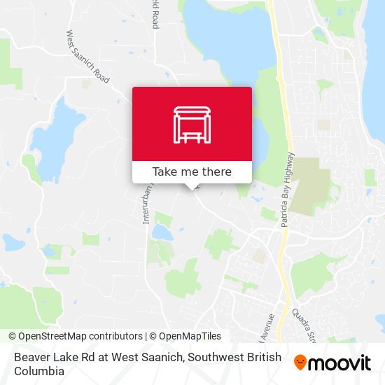 Beaver Lake Rd at West Saanich map