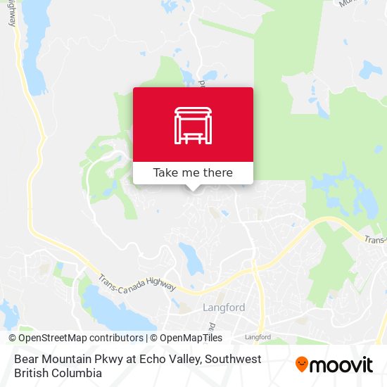 Bear Mountain Pkwy at Echo Valley map