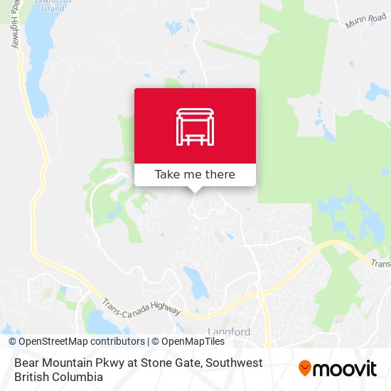 Bear Mountain Pkwy at Stone Gate map