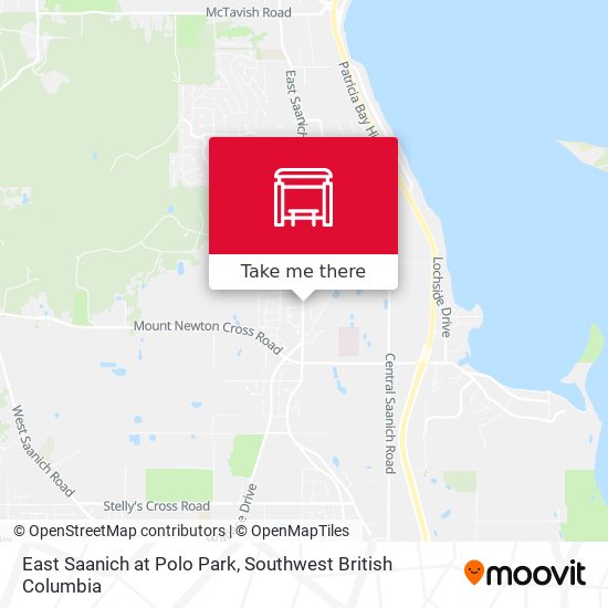 East Saanich at Polo Park map