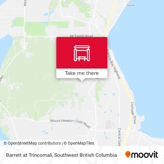 Barrett at Trincomali map