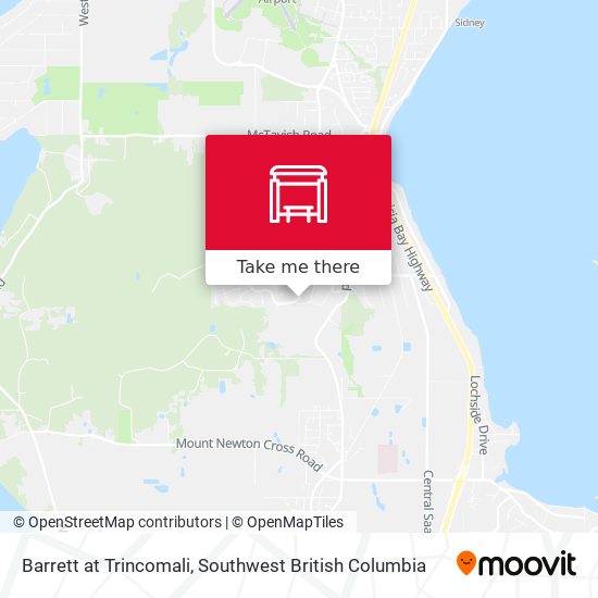Barrett at Trincomali map