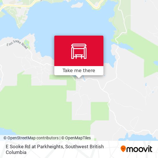 E Sooke Rd at Parkheights map