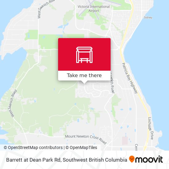 Barrett at Dean Park Rd map
