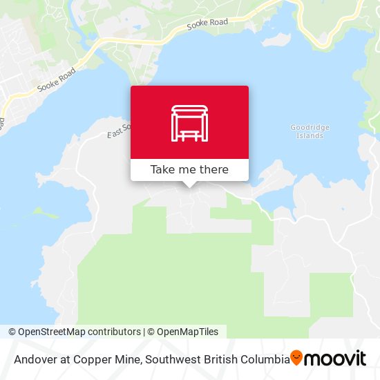 Andover at Copper Mine map