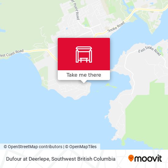 Dufour at Deerlepe map