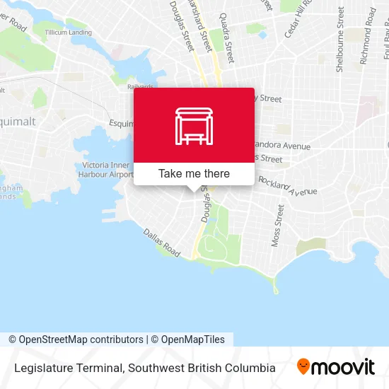 Legislature Terminal map