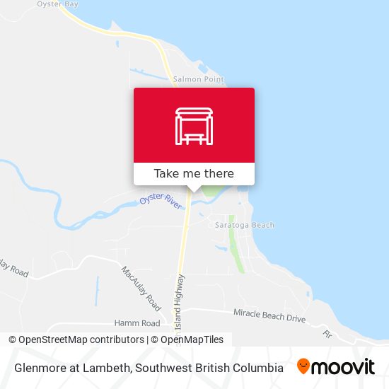 Glenmore at Lambeth map