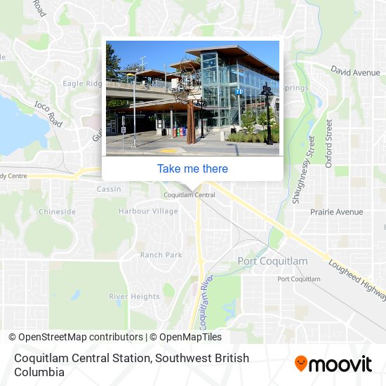 Coquitlam Central Station plan