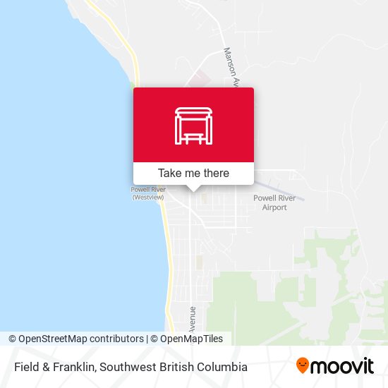 Field & Franklin map