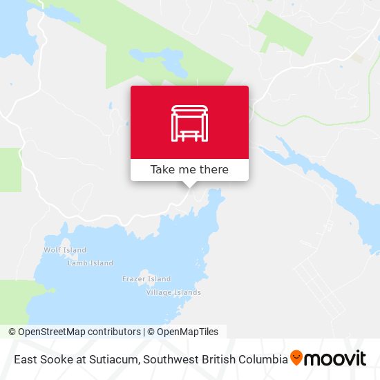 East Sooke at Sutiacum map