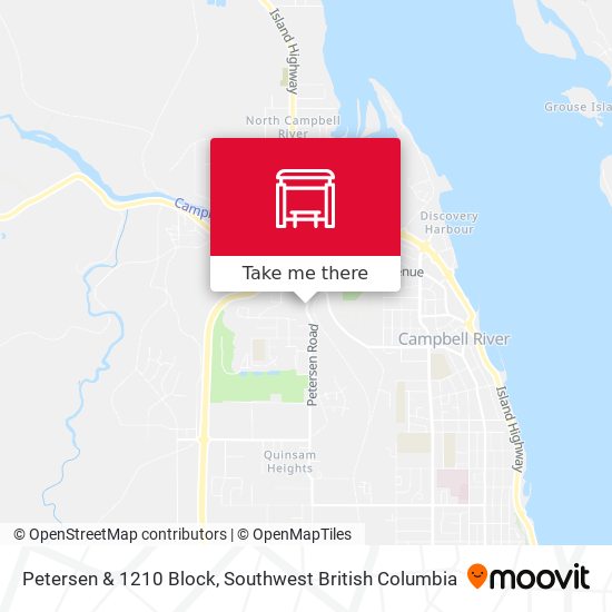 Petersen & 1210 Block map