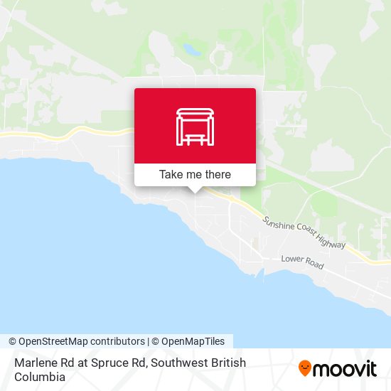 Marlene Rd at Spruce Rd map