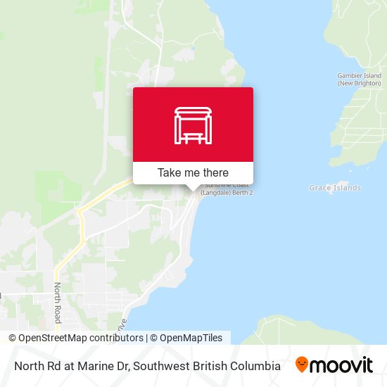 North Rd at Marine Dr plan