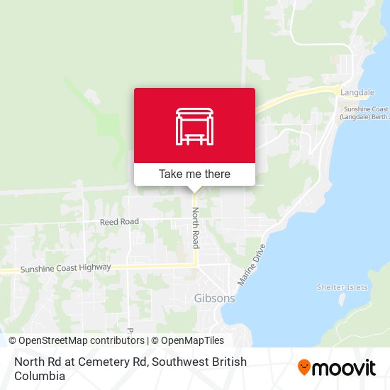 North Rd at Cemetery Rd plan