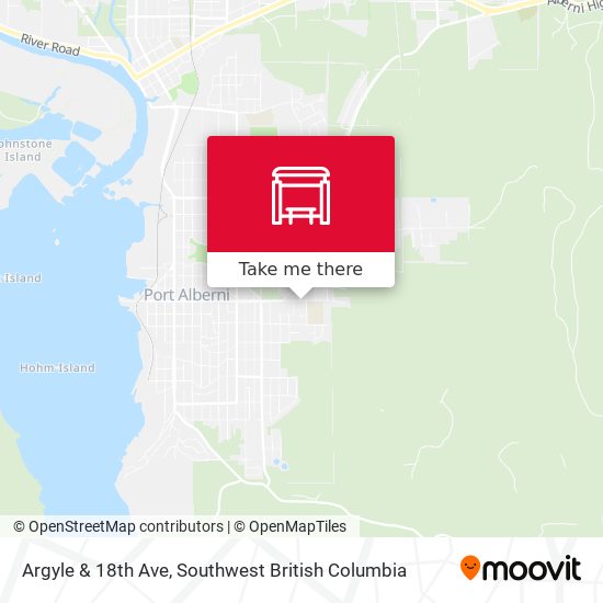 Argyle & 18th Ave map