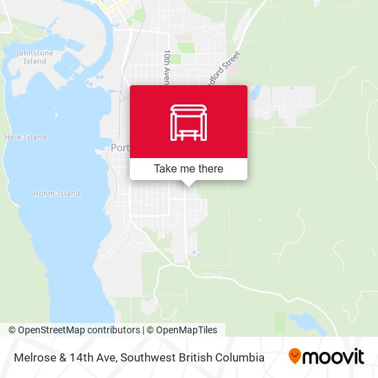 Melrose & 14th Ave map