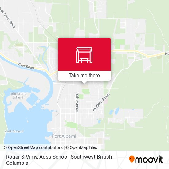 Roger & Vimy, Adss School map