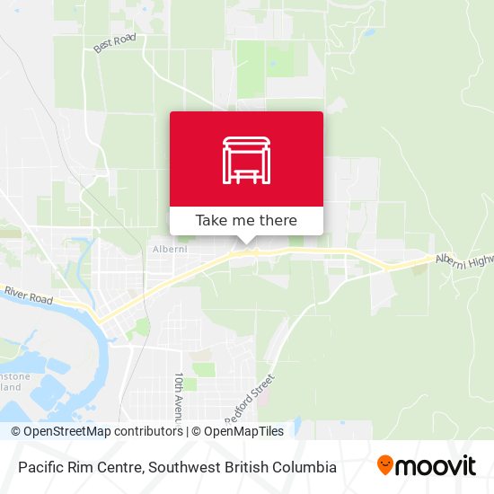 Pacific Rim Centre map